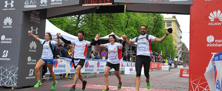 Milano Marathon con Theodora